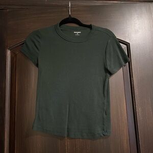 Old Navy Dark Green Short Sleeve Tee